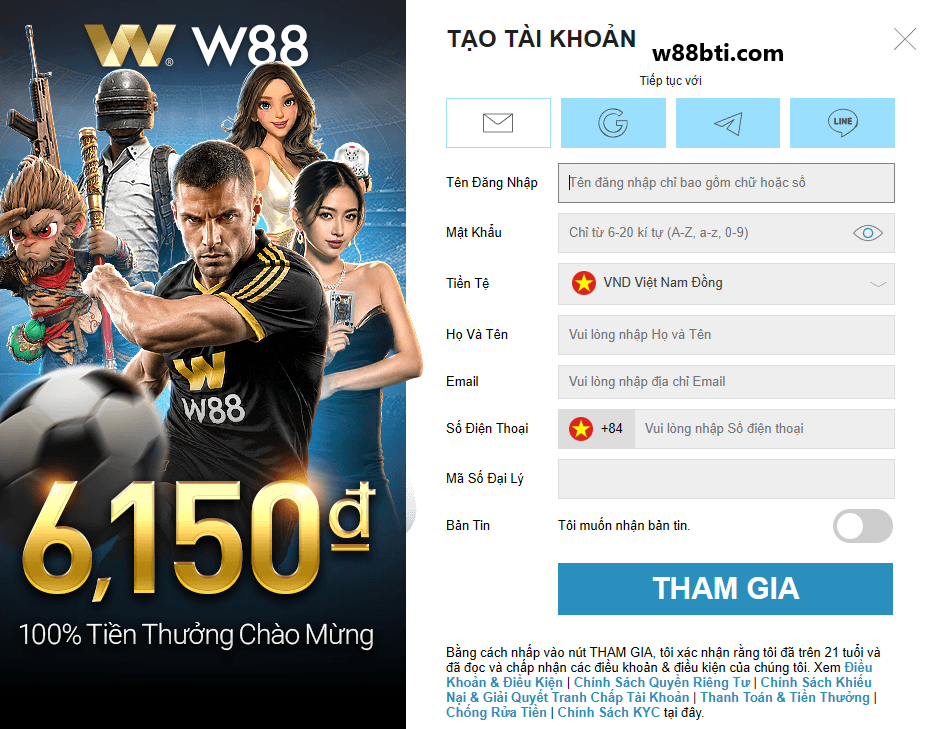 W88 thethao - Link vào W88 mới nhất mobile & PC 2026 - Link W88 5 huong dan cac buoc dang ky w88